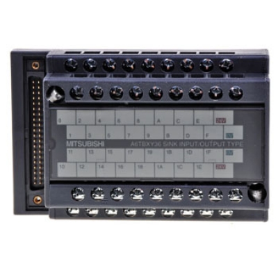 日本三菱 mitsubishi  A6TBX70-E  A系列PLC輸入輸出連接器端子臺(tái)轉(zhuǎn)換單元 70點(diǎn)源型輸入A6TBX70-E